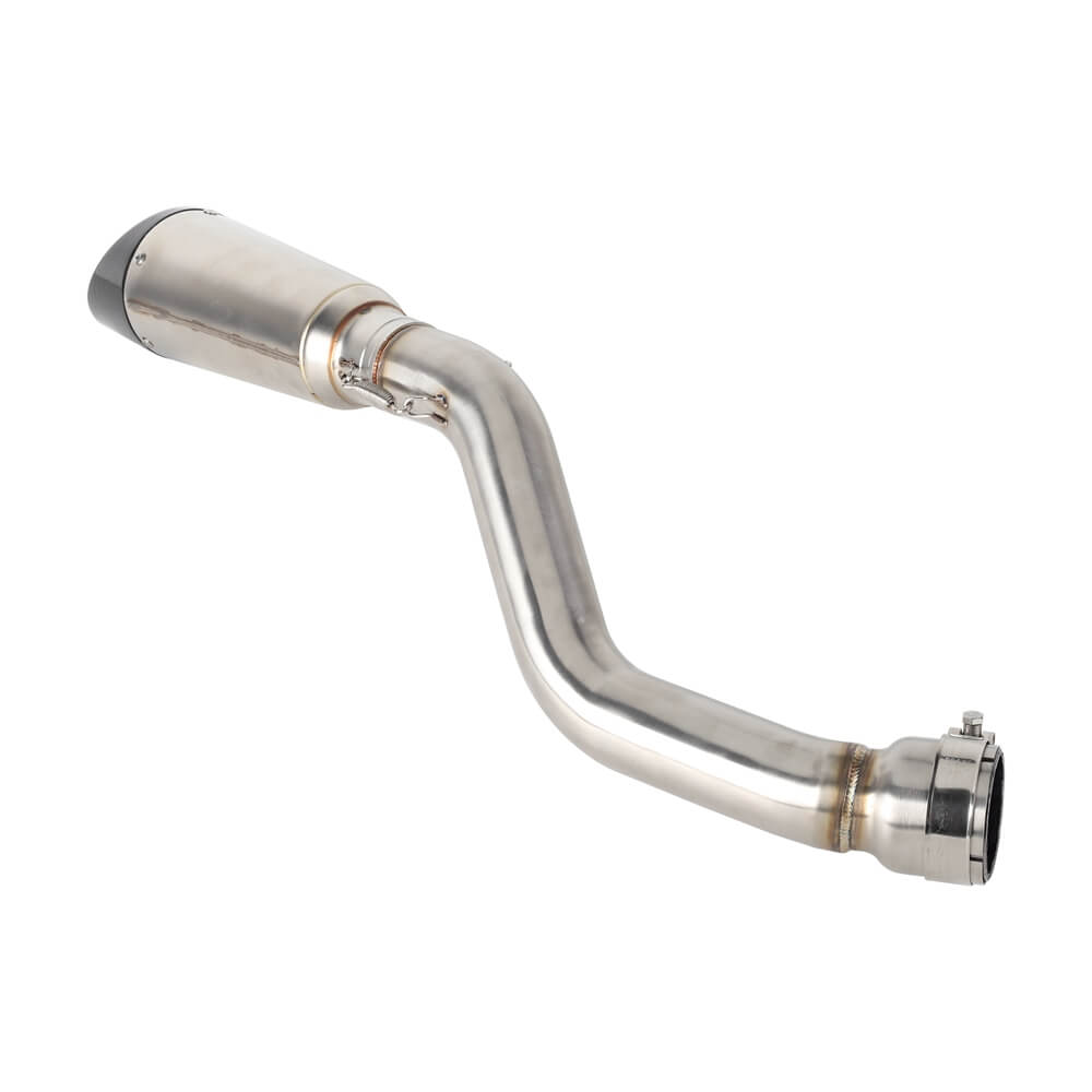 Harley Pan America RA1250ST Special RA1250S RA1250 CVO RA1250SE Stainless Steel Muffler Slip-On Pipe Exhaust System Tailpipe w/ End Cap Grill 21-2025 - pazoma