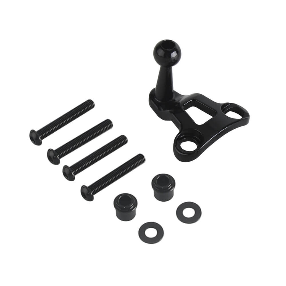 Harley Dyna Softail Touring Trike Sportster Phone Carrier Mount Holder w/Vibration Dampener Get Your Phone in 1 s Quick Lock Stand Bracket - pazoma