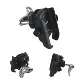 Harley Dyna Softail Touring Trike Sportster Phone Carrier Mount Holder w/Vibration Dampener Get Your Phone in 1 s Quick Lock Stand Bracket - pazoma