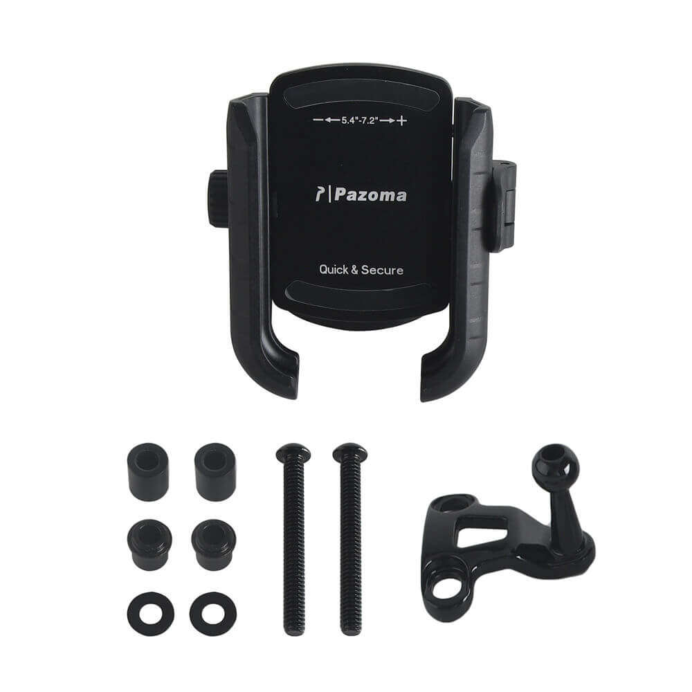1s Lock & Release Phone Carrier Mount Holder Quick Lock Stand Bracket For Harley Road Glide FLTRX FLTRU FLTRK FLTRXST FLTRKSE 15- - pazoma
