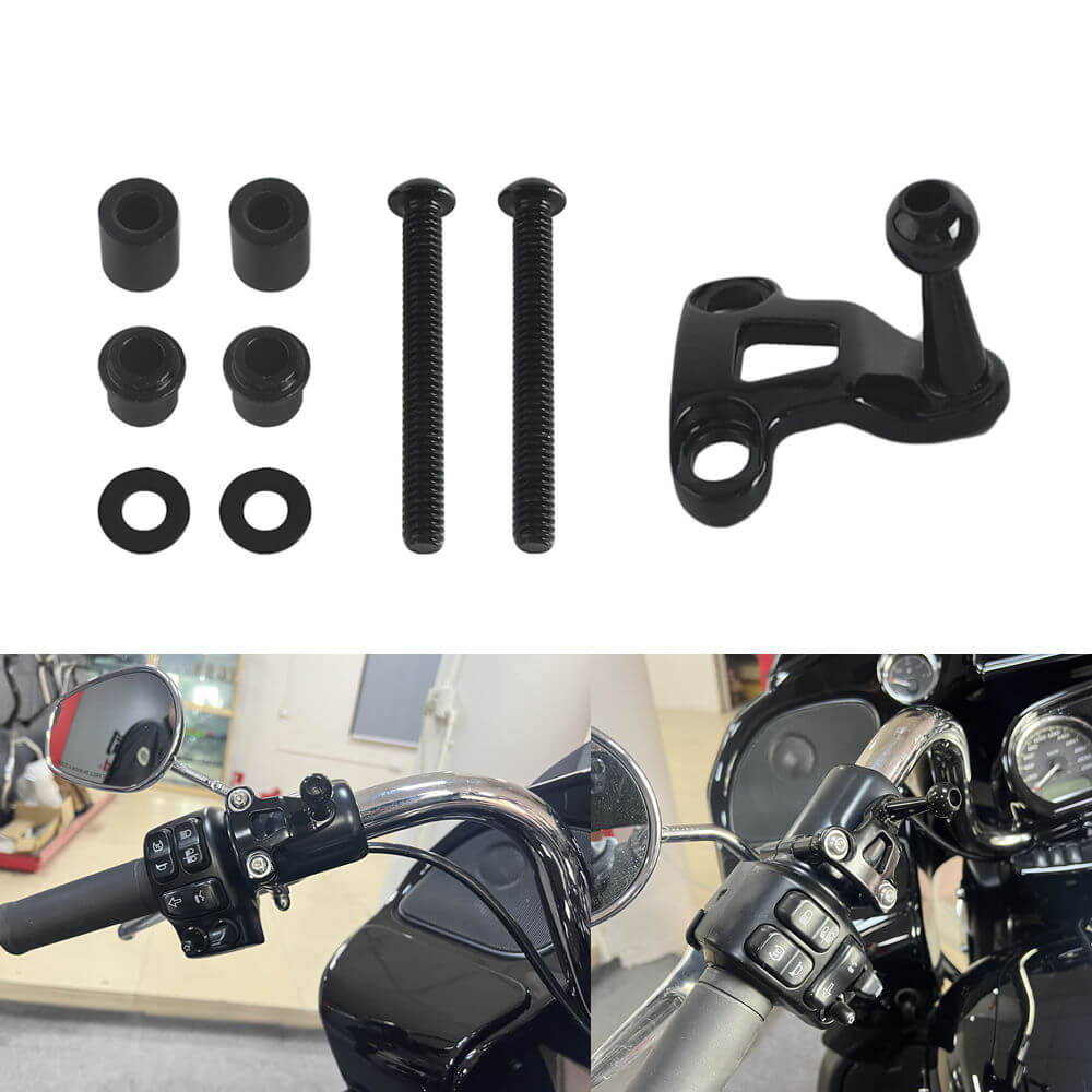 Harley Road Glide FLTRX FLTRU FLTRK FLTRXST FLTRXSE FLTRKSE 1s Quick Lock & Release Phone Carrier Mount Holder Stand Bracket 15- - pazoma