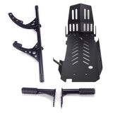 Highway Engine Guard Crash Bar Frame Slider W/Skid Plate Chassis Protection Cover For Harley Softail Streetbob Low Rider S ST Standard 18- - pazoma