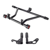 HD Softail Standard Street Bob Low Rider FXLR FXBB FXST Front Rear Highway Peg High 2 Step Engine Guard Crash Bar Passenger Peg Frame Slider - pazoma