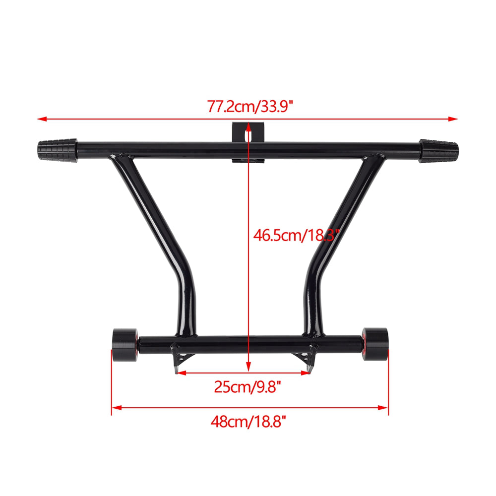 HD Softail Standard Street Bob Low Rider FXLR FXBB FXST Front Rear Highway Peg High 2 Step Engine Guard Crash Bar Passenger Peg Frame Slider - pazoma
