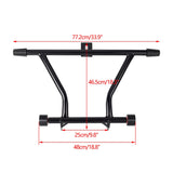 HD Softail Standard Street Bob Low Rider FXLR FXBB FXST Front Rear Highway Peg High 2 Step Engine Guard Crash Bar Passenger Peg Frame Slider - pazoma