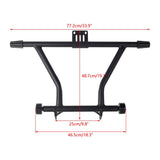 Harley Softail M8 Low Rider ST 117 FXLRST Front High 2 Step Crash Bar Cage Highway Engine Guard Rear Passenger Frame Slider Peg - pazoma