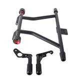 Harley Softail M8 Low Rider ST 117 FXLRST Front Rear Highway Peg High 2 Step Engine Guard Crash Bar Passenger Peg Frame Slider 2022-2024 - pazoma