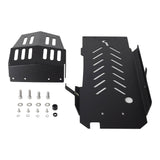 Aluminum Engine Guard Skid Plate Belly Pan Chassis Protection Cover For Harley Softail Low Rider S ST Sport Glide Standard Fat Boy Street Bob 18-2025 - pazoma