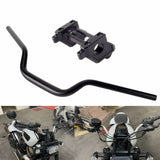 1-1/4" Tapered Fat Bars Handlebar & Back Move Mount Pull Back Risers W/ Top Clamp Cover Kit For Harley Sportster S 1250 RH1250S 2021-2025 - pazoma