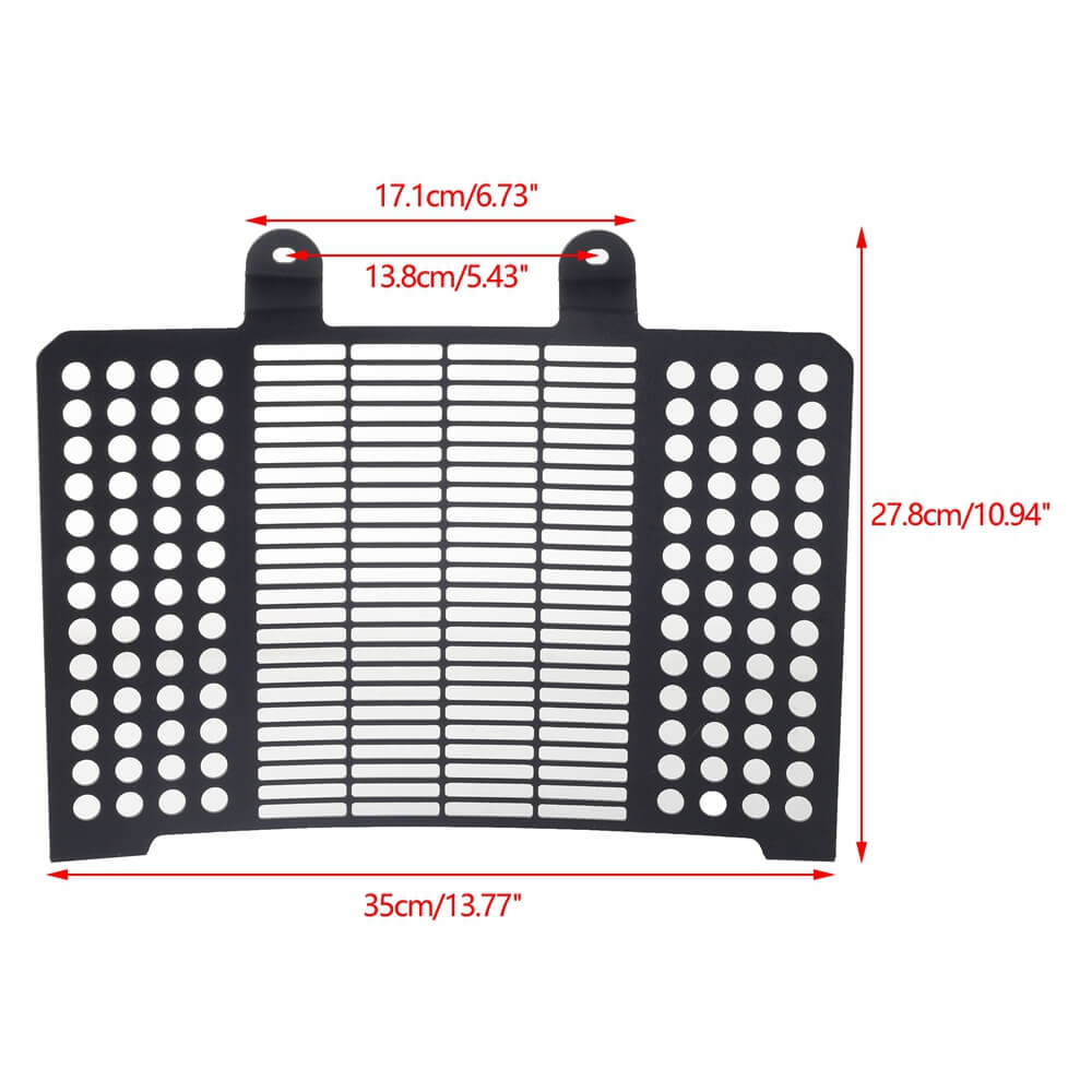 Harley Sportster S 1250 RH1250S Aluminum Radiator Guard Protector Grille Grill Shield Cover Water Tank Shield Black 2021-2025 - pazoma
