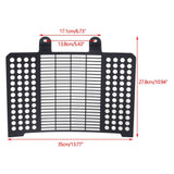 Harley Sportster S 1250 RH1250S Aluminum Radiator Guard Protector Grille Grill Shield Cover Water Tank Shield Black 2021-2025 - pazoma