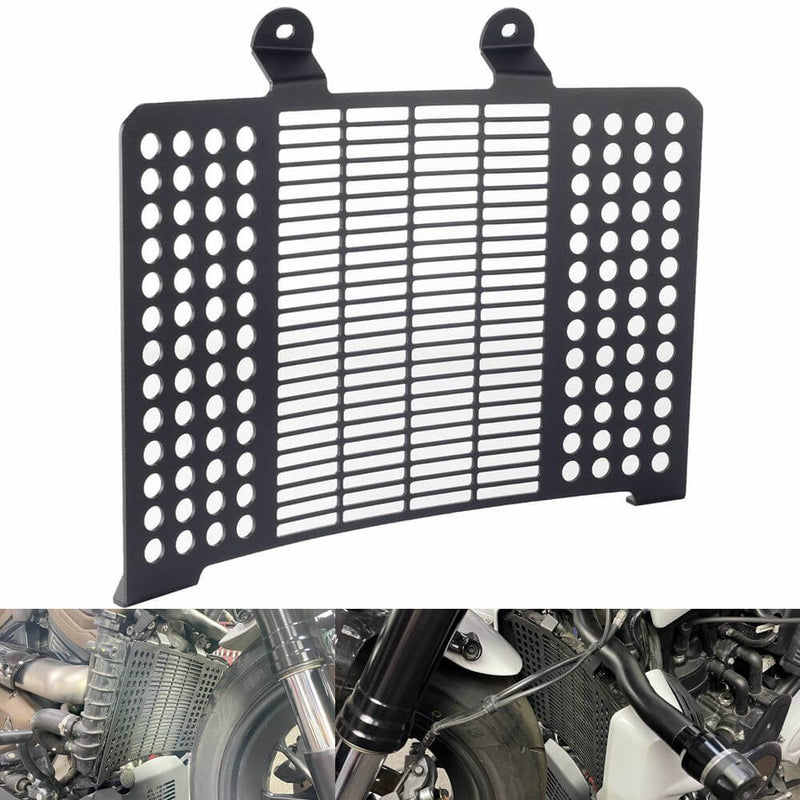 Harley Sportster S 1250 RH1250S Aluminum Radiator Guard Protector Grille Grill Shield Cover Water Tank Shield Black 2021-2025 - pazoma
