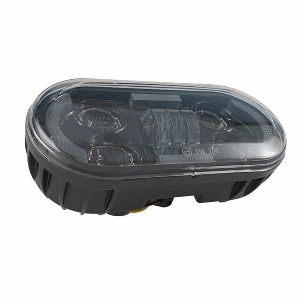 Harley Sportster S 1250 RH1250S Black LED Headlight Projector Headlamp Head Lamp Kit With Turn Signal & Daylight Running Light DRL 2021-2025 - pazoma