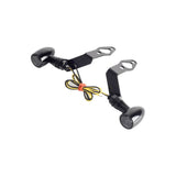 Harley Sportster S 1250 RH1250S Nightster RH975  Front LED Turn Signals Blinkers Indicator Lights Black w/Mount Plate System Bracket - pazoma