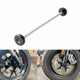 Harley Sportster S 1250 RH1250S Front Rear Wheel Axle Middle Swingarm Pivot Bolt Upper Fork Stem Covers 2021-2024 Black - pazoma