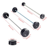 Harley Sportster S 1250 RH1250S Front Rear Wheel Axle Middle Swingarm Pivot Bolt Upper Fork Stem Covers 2021-2024 Black - pazoma