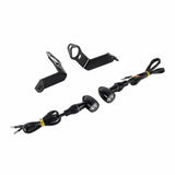 Harley Sportster S 1250 RH1250S Mini Bullet 3 in 1 LED Turn Signals Tail Light DRL Side Mount License Plate Bracket Frame 21- - pazoma