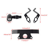 Harley Sportster S 1250 RH1250S Mini Bullet 3 in 1 LED Turn Signals Tail Light DRL Side Mount License Plate Bracket Frame 21- - pazoma