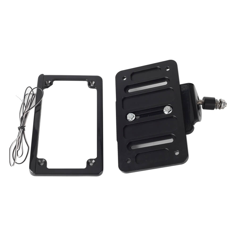 Harley Sportster S 1250 RH1250S Mini Front Rear LED Turn Signals Tail Light DRL Side Mount License Plate Bracket Frame 21- - pazoma