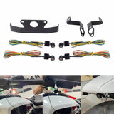 Harley Sportster S 1250 RH1250S Mini Front Rear LED Turn Signals Tail Light DRL Side Mount License Plate Bracket Frame 21- - pazoma