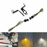 Harley Sportster S 1250 RH1250S Mini Front Rear LED Turn Signals Tail Light DRL Side Mount License Plate Bracket Frame 21- - pazoma