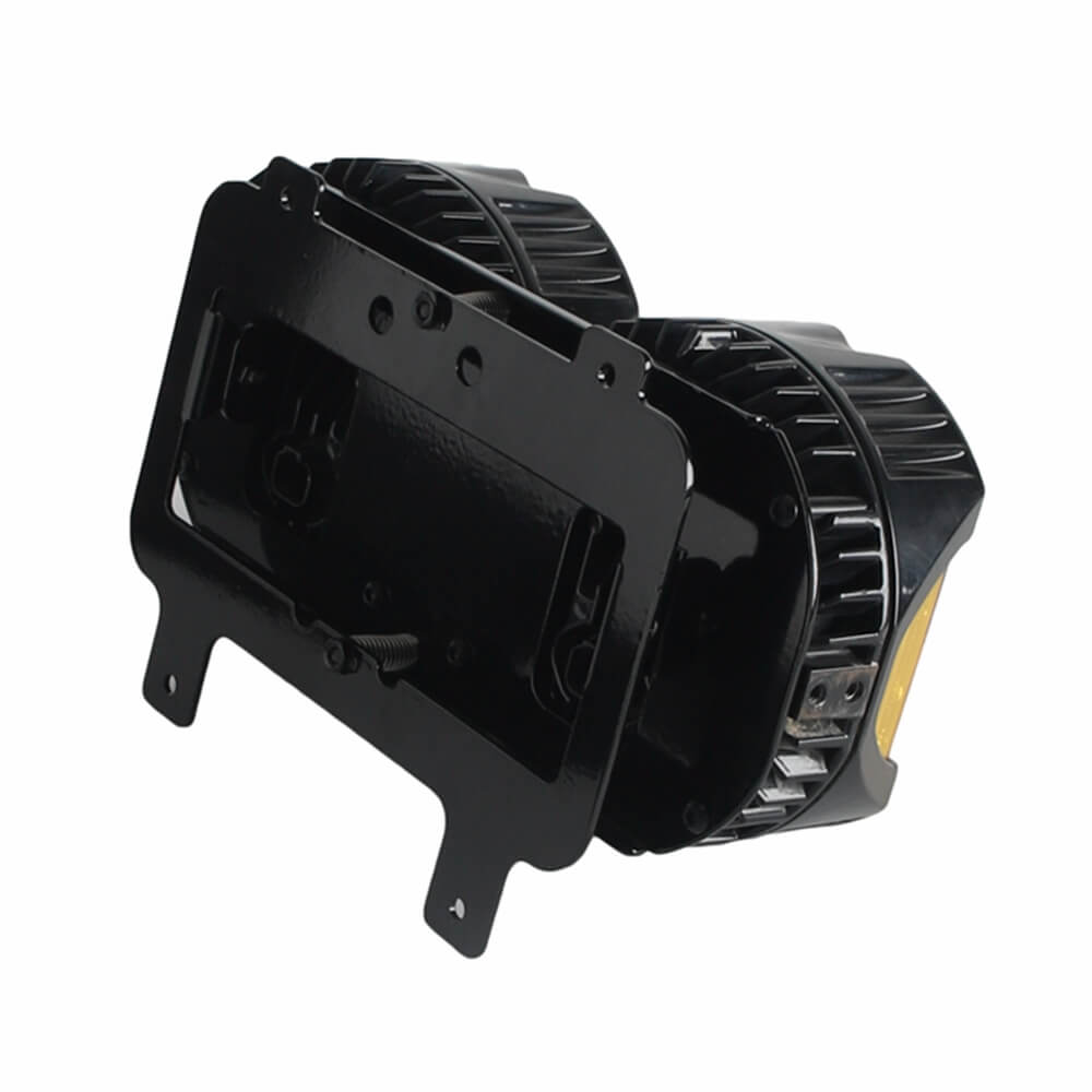 Baja Designs LP6 LED Headlight Bracket System Mounting Assembly For Harley Road Glide Special Custom FLTR FLTRSE FLTRU FLTRXS FLTRXSE 2015-2023 - pazoma