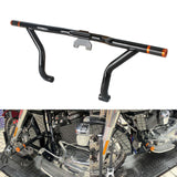Harley Touring 14-24 Road King Road Glide Electra Street Glide Special CVO Front Highway Engine Guard Crash Bar Frame Slider Flat-Out Bar - pazoma