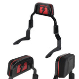 Harley Touring Road Glide King Electra Street Glide ST CVO FLHRXS FLHT FLTRXSE FLHXSE Bagger Backrests Low Profile Fixed Sissy Bar Kit 14-25 - pazoma