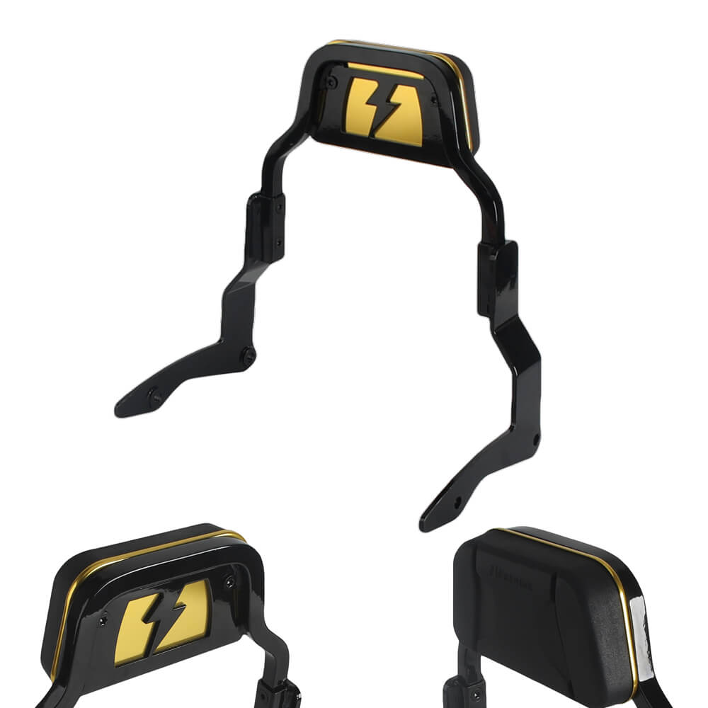 Harley Touring Road Glide King Electra Street Glide ST CVO FLHRXS FLHT FLTRXSE FLHXSE Bagger Backrests Low Profile Fixed Sissy Bar Kit 14-25 - pazoma