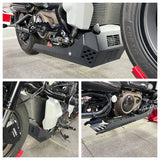 Heavy-duty Aluminum Engine Skid Plate Belly Pan Bash Plate Chassis Protection Cover For Harley Sportster S 1250 RH1250S 2021-2024 - pazoma