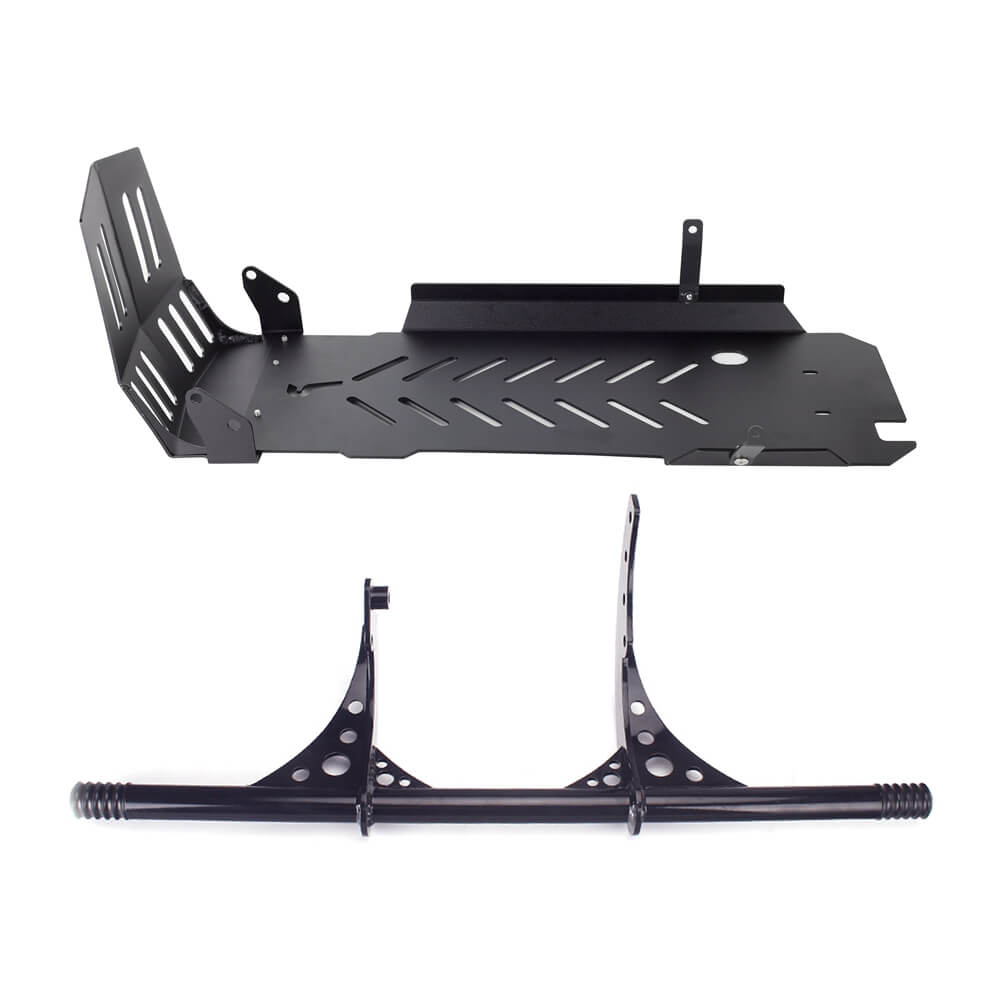 Highway Engine Guard Crash Bar Frame Slider W/Skid Plate Chassis Protection Cover For Harley Softail Streetbob Low Rider S ST Standard 18- - pazoma