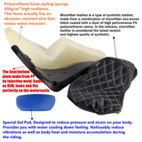 Upgrade Your Ride Performance For Harley Softail Low Rider ST S Sport Glide FLSB FXLR FXLRS FXLRST LS Step 2-Up Gel Pad Seats 2018- - pazoma