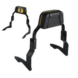 Low Mini Pad Short Passenger Sissy Bar Upright Backrest For Harley Touring Road Glide Road King Street Glide Special ST CVO FLHRXS FLTR '14- - pazoma