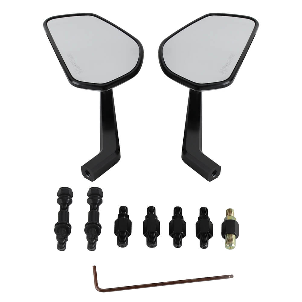 CNC Carbon Fiber Mirrors Rearview Side Mirror For Harley Pan America 1250 Special CVO RA1250SE RA1250S RA1250 RA1250ST 2021-2025 - pazoma