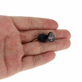 Motorcycle Super Mini LED Turn Signals Blinkers Indicator Lights Black For Harley Chopper Bobber Cafe Racer Super Small only 10mm Made in Taiwan - pazoma