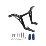 New Highway Engine Guard Crash Bar Passenger Peg Frame Slider For Harley 18UP Softail Low Rider S ST Streetbob Fat Bob Standard - pazoma