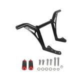 New Highway Engine Guard Crash Bar Passenger Peg Frame Slider For Harley 18UP Softail Low Rider S ST Streetbob Fat Bob Standard - pazoma