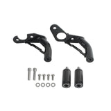 New Highway Engine Guard Crash Bar Passenger Peg Frame Slider For Harley 18UP Softail Low Rider S ST Streetbob Fat Bob Standard - pazoma