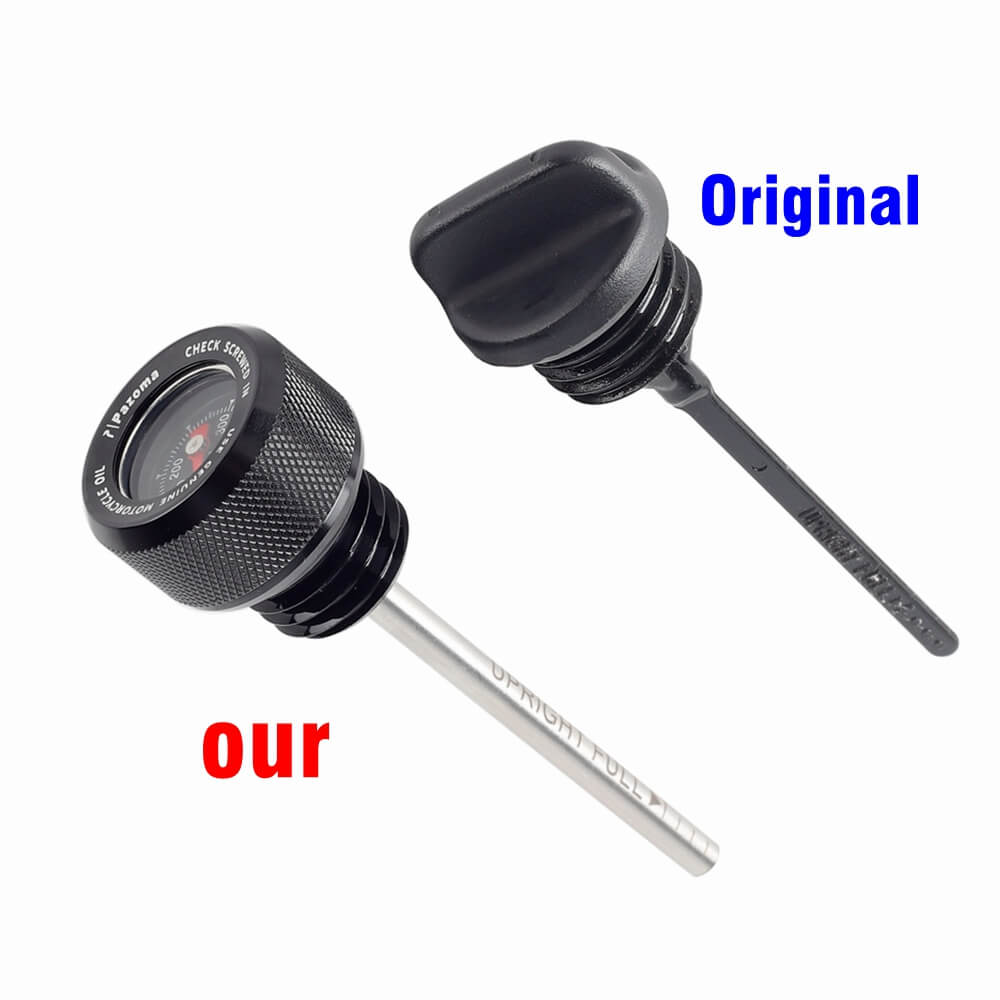 Oil Dipstick With Temperature Gauge For Harley Revolution Max Engine Pan America ST CVO Sportster S Nightster RA1250SE RA1250S RH1250S RH975 RH975S - pazoma