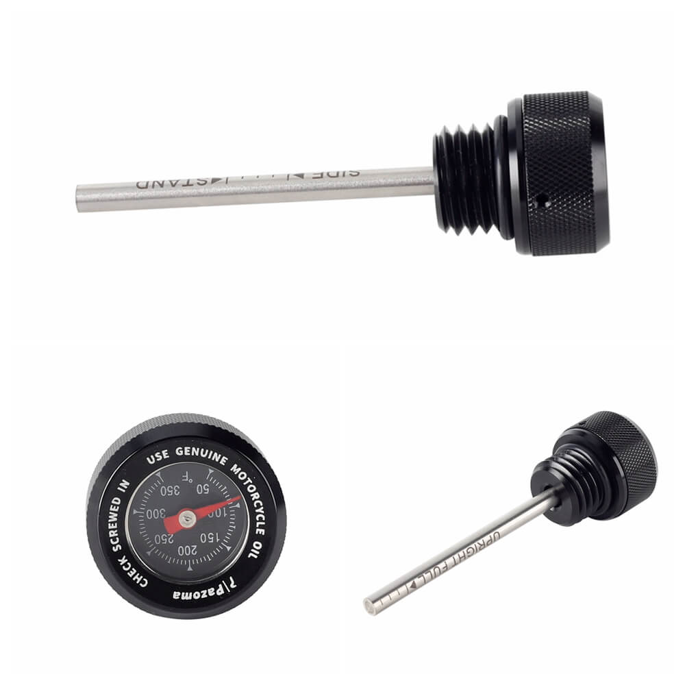 Oil Dipstick With Temperature Gauge For Harley Revolution Max Engine Pan America ST CVO Sportster S Nightster RA1250SE RA1250S RH1250S RH975 RH975S - pazoma