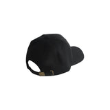 Pazoma 6 Panel Snapback Black Structured Curved Bill Hat Cap - pazoma