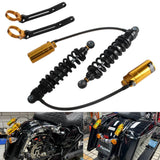Remote Reservoir Rear Suspension Adjustable Shocks for Harley Davidson Touring Road King Electra Street Road Glide 2014-2025 - pazoma