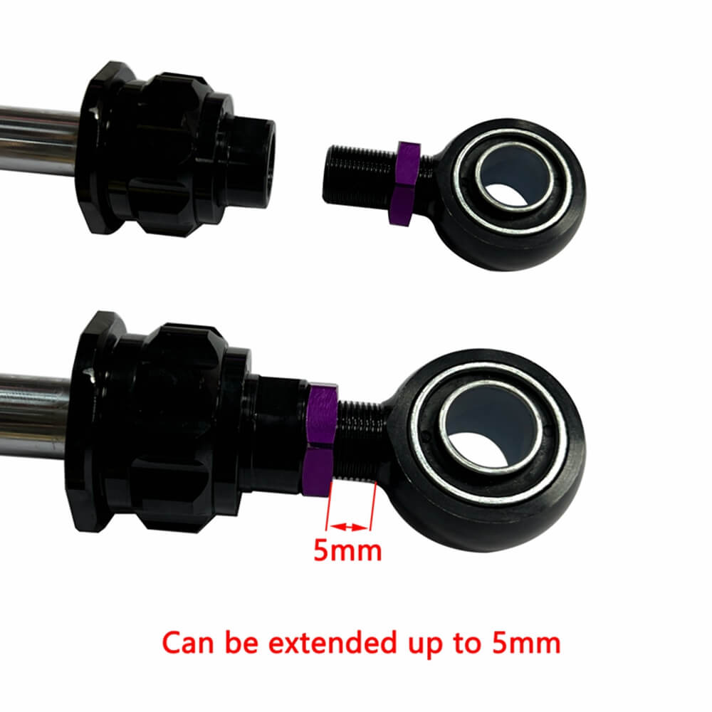 2014-2025 Harley Touring Road King Street Electra Road Glide Remote Reservoir Rear Suspension Adjustable Shocks FLHX FLHR FLTRX FLTRU FLHTK - pazoma