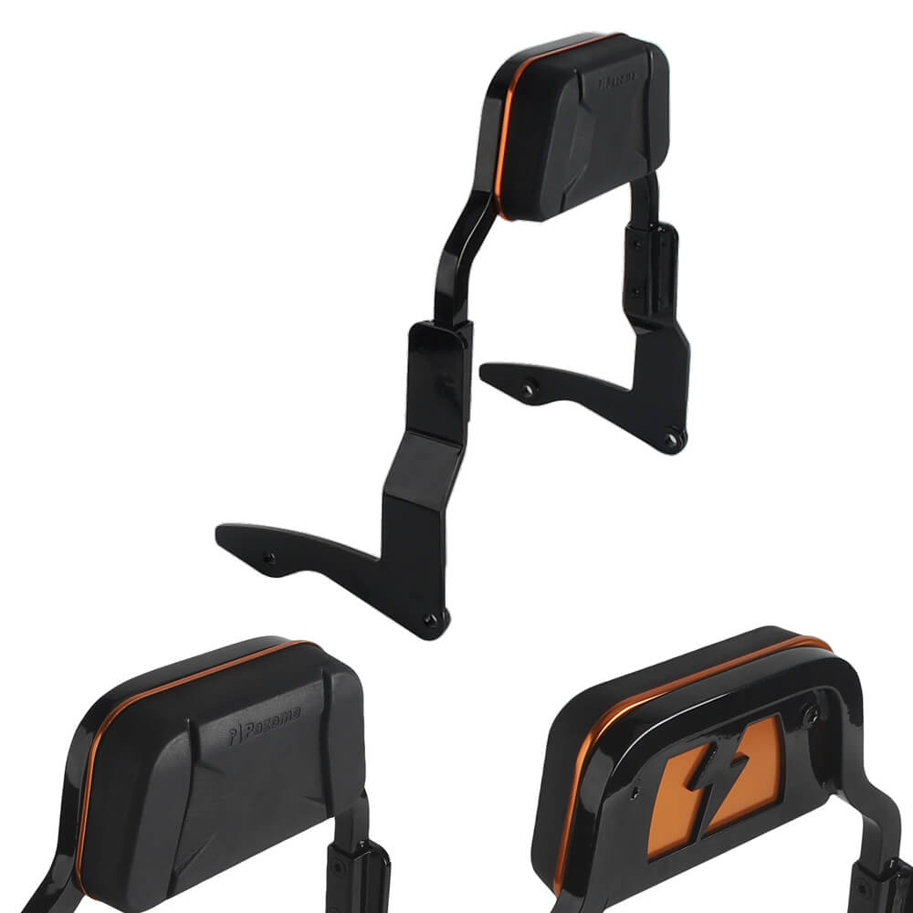 Performance Bagger Backrests Low profile Fixed Sissy Bar For Harley Touring Road King Road Glide Electra Street Glide ST CVO FLHR FLHT 14- - pazoma