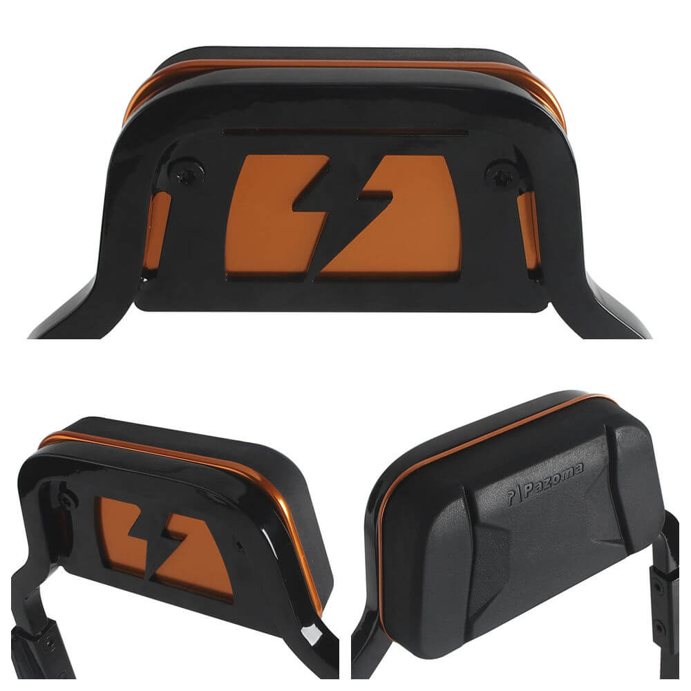 Harley M8 Softail Low Rider ST FXLRST FXRST Sport Glide FLSB Club Style Passenger Backrests Low profile Fixed Mini Sports Sissy Bar Kit 18-up - pazoma