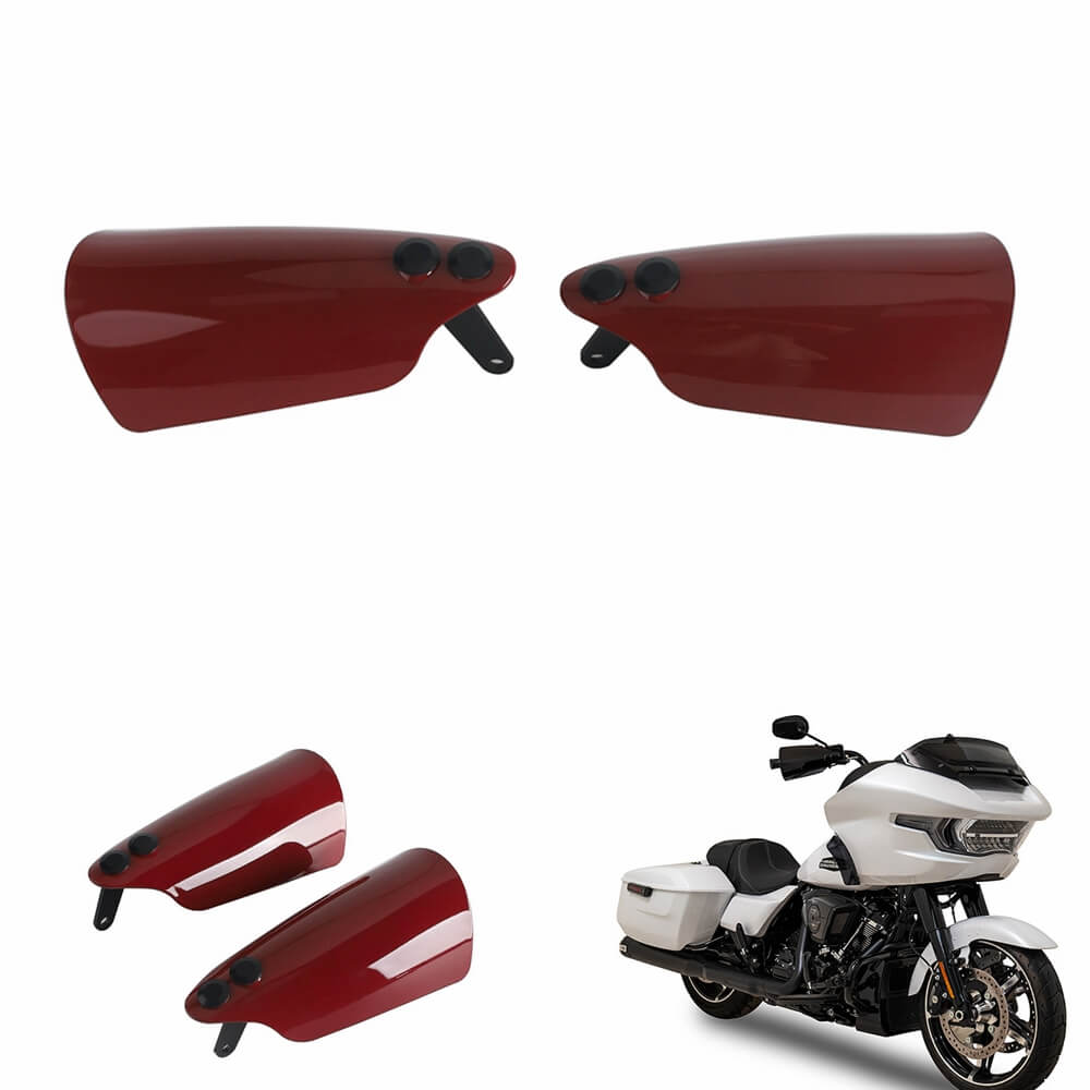 Performance Bagger Handguards Hand Guard w/Mounting Hardware For Harley Touring Road Glide ST CVO FLTRX FLTRXSE FLTRXSTSE 2023.5-2025 MEB7233 - pazoma