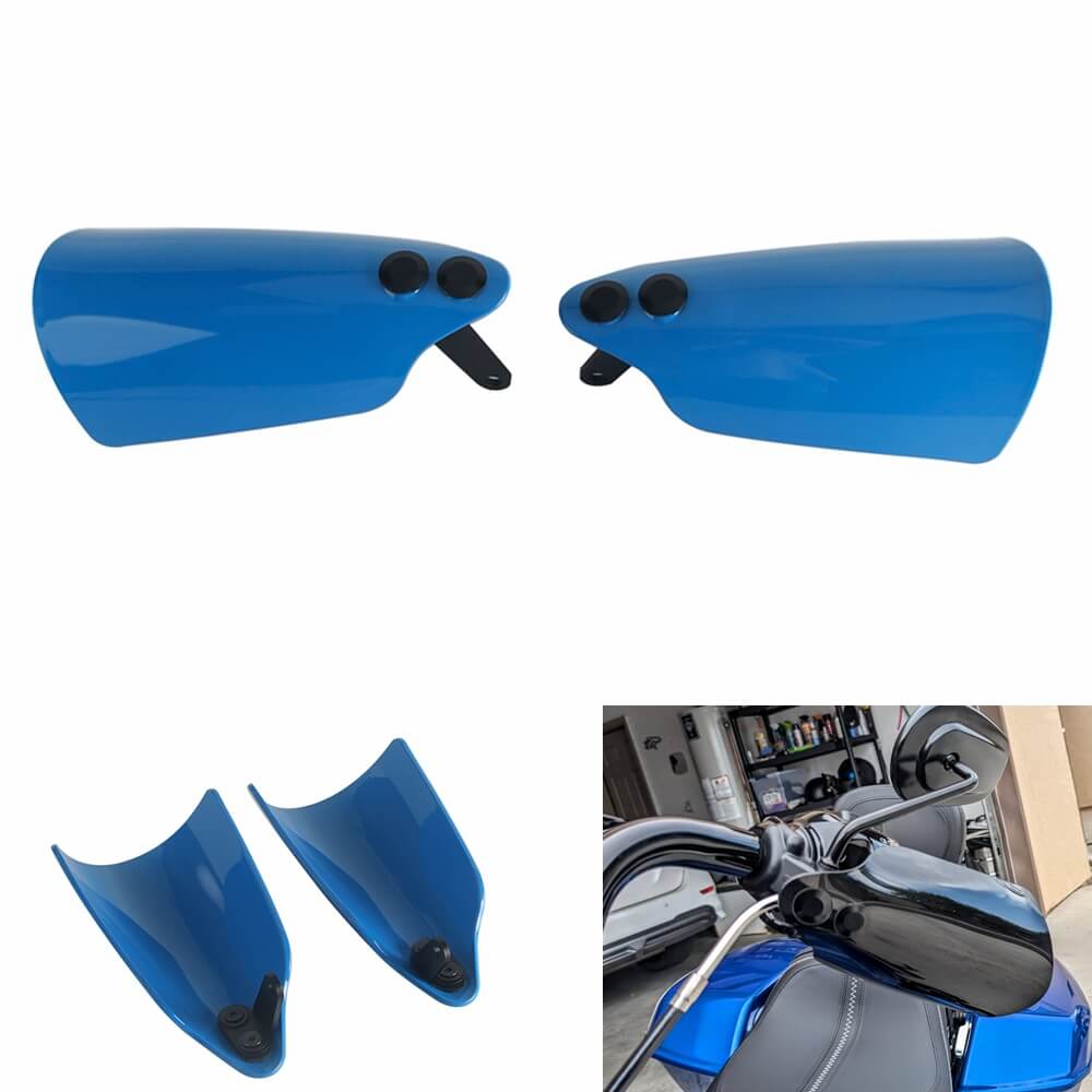 Performance Bagger Handguards Hand Guard w/Mounting Hardware For Harley Touring Road Glide ST CVO FLTRX FLTRXSE FLTRXSTSE 2023.5-2025 MEB7233 - pazoma