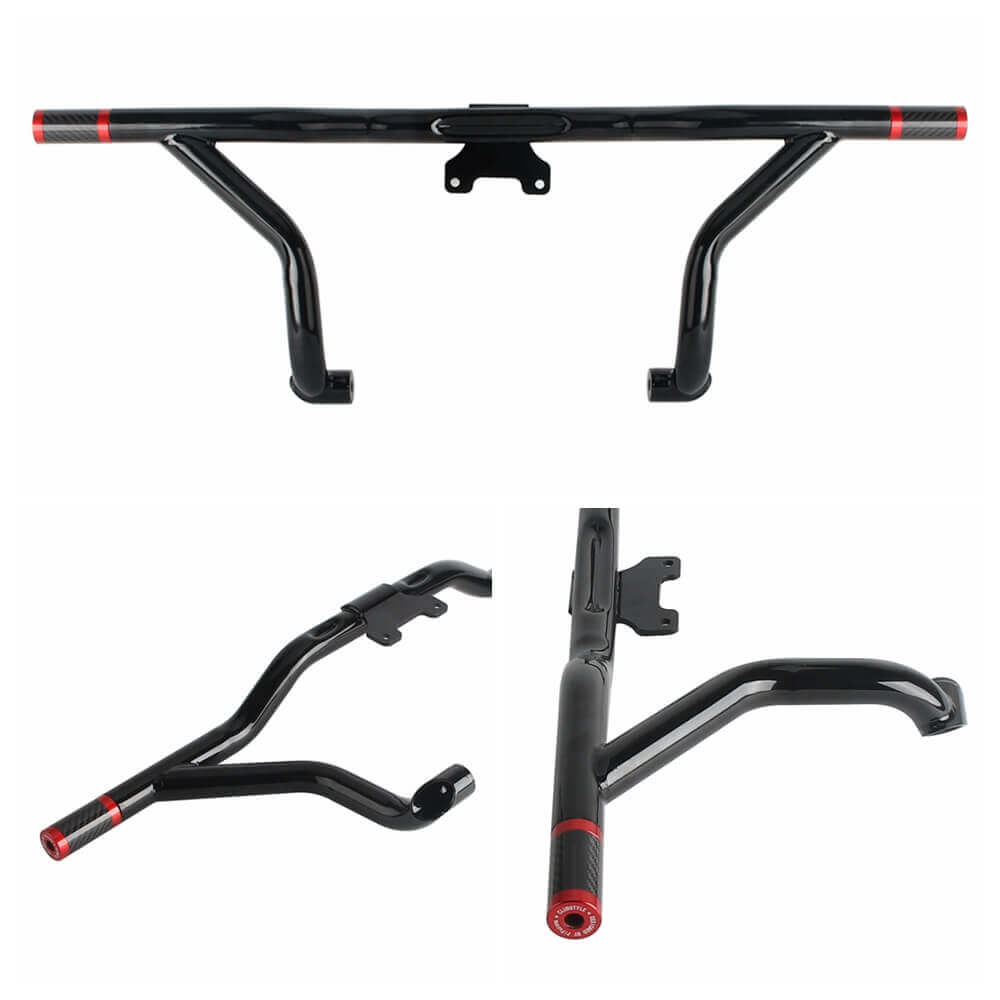 Performance Bagger Highway Engine Guard Crash Bar Saddlebag Tip-Over Bar Set For Harley Street Glide Road Glide Road King FLTRXST 2014-2024 - pazoma