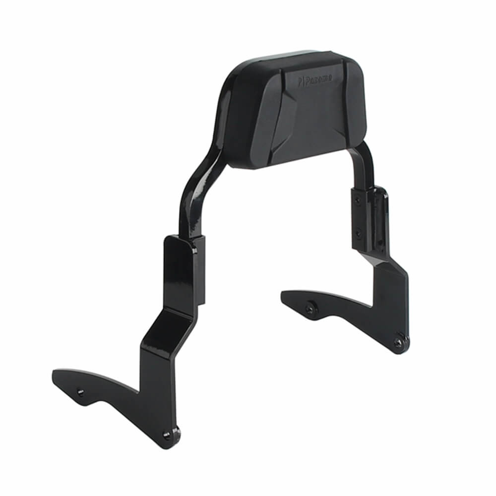 Low Mini Pad Short Passenger Sissy Bar Upright Backrest For Harley Touring Road Glide Road King Street Glide Special ST CVO FLHRXS FLTR '14- - pazoma