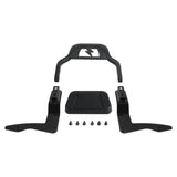 Low Mini Pad Short Passenger Sissy Bar Upright Backrest For Harley Touring Road Glide Road King Street Glide Special ST CVO FLHRXS FLTR '14- - pazoma